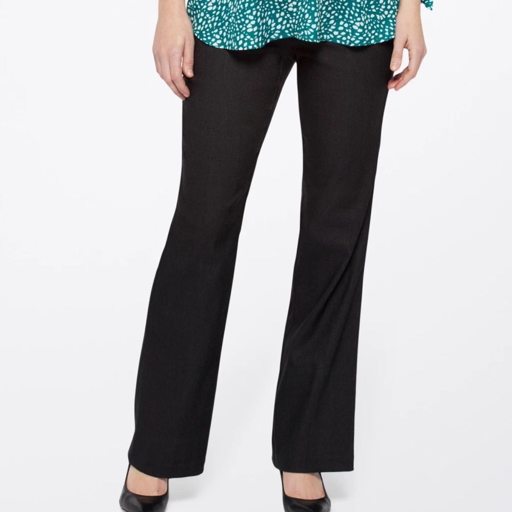 TRIBAL Fia Maternity Bootcut Trouser In Navy Size 14 Stitch Fix‎ Nwt